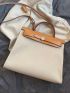 Two Tone Square Bag