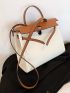 Two Tone Square Bag