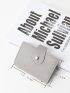Minimalist Snap Button Card Holder