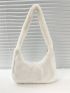 Minimalist Fluffy Baguette Bag
