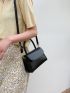 Mini Minimalist Flap Satchel Bag