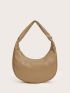 Tassel & Ring Decor Saddle Bag