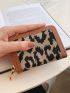 Leopard Graphic Small Wallet