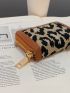 Leopard Graphic Small Wallet