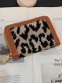 Leopard Graphic Small Wallet