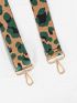 Colorblock Leopard Pattern Bag Strap