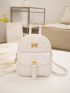 Bow & Buckle Decor Classic Backpack