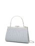 Glitter Top Handle Evening Bag
