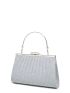 Glitter Top Handle Evening Bag