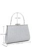 Glitter Top Handle Evening Bag