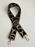 Letter Graphic Bag Strap