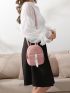 Mini Buckle & Bow Decor Classic Backpack