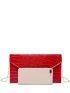Crocodile Embossed Metal Decor Square Bag