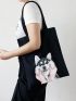 Dog Graphic Tote Bag