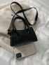 Mini Double Handle Design Square Bag