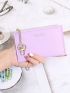 Letter Graphic Credit Card Wallet