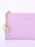 Letter Graphic Credit Card Wallet