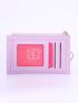 Letter Graphic Credit Card Wallet