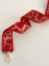 Two Tone Graphic Bag Strap