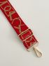 Two Tone Graphic Bag Strap