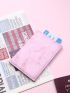 Marble Fold Over Passport Case