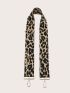 Allover Leopard Pattern Bag Strap