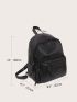 Minimalist Pocket Front Functional Backpack