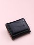 Croc Embossed Small Wallet