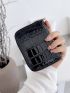 Crocodile Embossed Card Holder