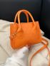 Mini Double Handle Satchel Bag