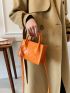 Mini Double Handle Satchel Bag