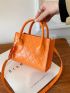 Mini Double Handle Satchel Bag