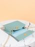 Mini Crocodile Embossed Chain Flap Square Bag
