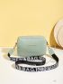 Mini Letter Graphic Dome Bag