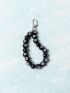 Letter Detail Ball Decor Bag Charm
