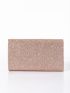 Allover Glitter Decor Chain Square Bag