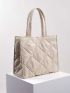 Quilted Tote Bag