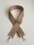 Letter Graphic Bag Strap