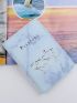 Marble Pattern Passport Case