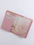 Letter Graphic Passport Case