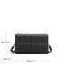 Mini Textured Flap Square Bag