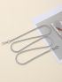 Metallic Chain Design Bag Strap