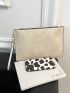 Geo Graphic Clutch Bag