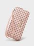 Geometric Graphic Long Wallet
