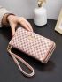Geometric Graphic Long Wallet