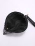 Quilted Clutch Bag With Wristlet