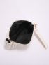 Quilted Clutch Bag With Wristlet