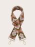Colorblock Geometric Graphic Bag Strap