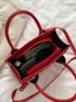 Chevron Satchel Bag