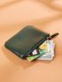 Litchi Embossed Coin Case